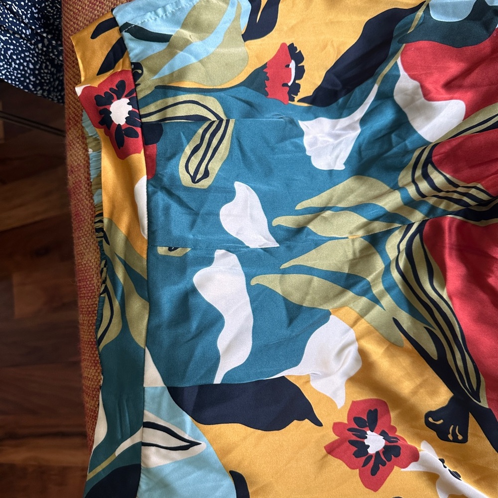 MELLODAY Colorful Floral Pants